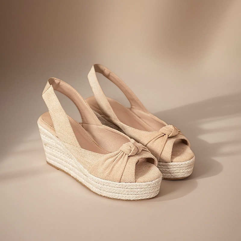 LIHUAMAO สีเบจเอสปาดริลรองเท้า - Wedge Espadrille Women บทวิจารณ์และราคา