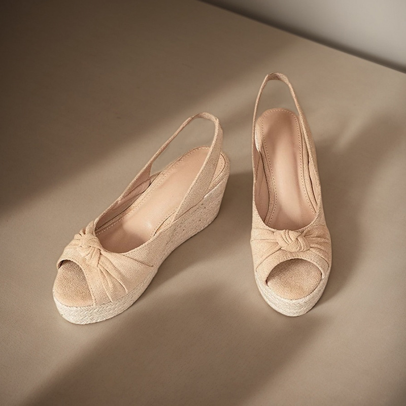 LIHUAMAO สีเบจเอสปาดริลรองเท้า - Wedge Espadrille Women บทวิจารณ์และราคา